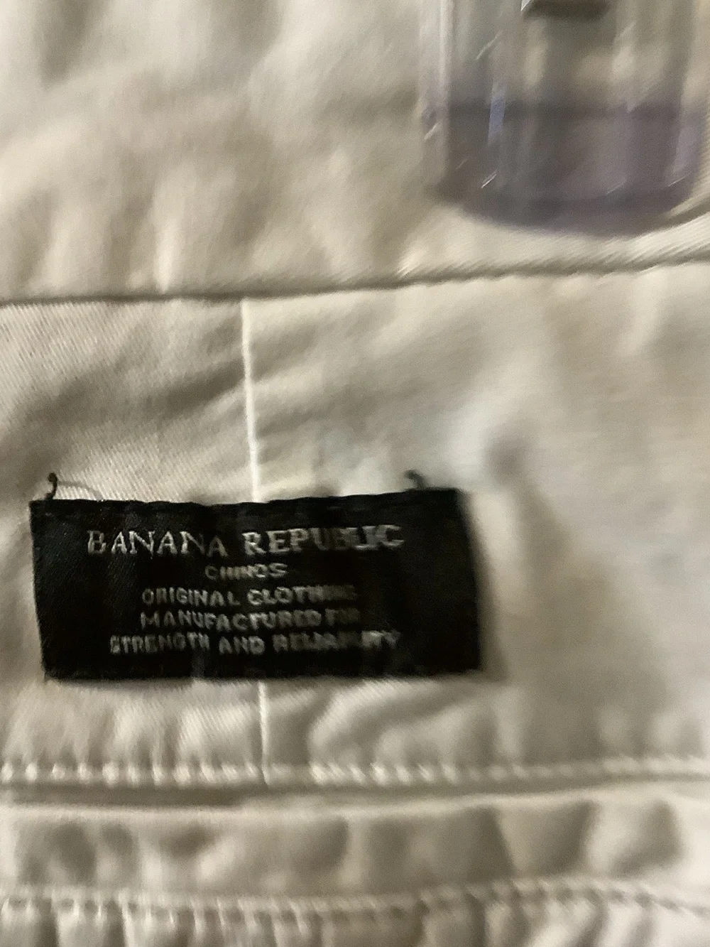 Banana Republic White Fulton Skinny Chino, 29/32